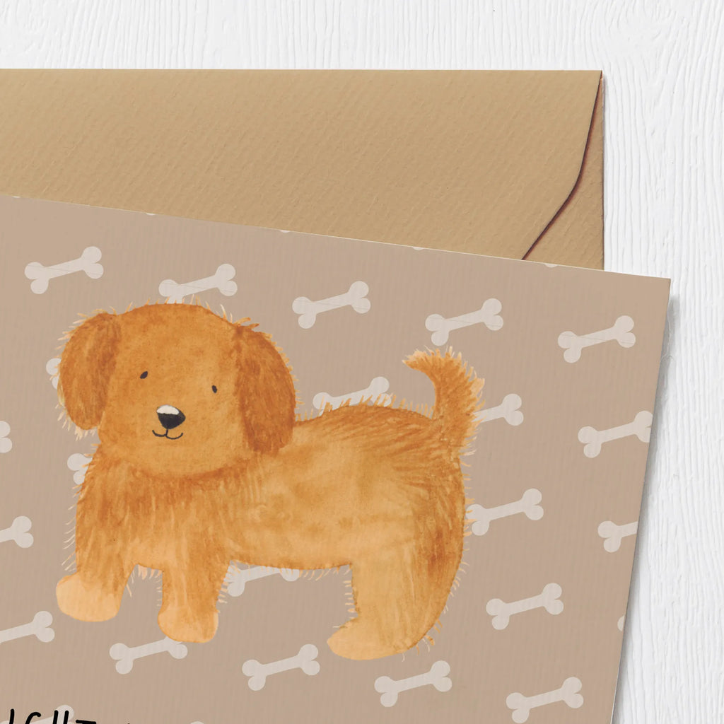 Deluxe Card Dog fluffy geburtskarte, Gutscheinkarte, quadratische karte, Einladungskarte, abschiedskarte, Karte, Grußkarte, Geschenkkarte, Klappkarte, Hochwertige Grußkarte, Geburtstagskarte, Hochwertige Klappkarte, sprüche karten, lustige karten, Dankeskarte, Hochzeitskarte, weihnachtskarte, Glückwunschkarte, Sprüche, Tierliebhaber, Haustier, Hund, Hundemotiv, Hundebesitzer, Hunderasse, Hundeliebe, Hunde, Hundemama, Frauchen