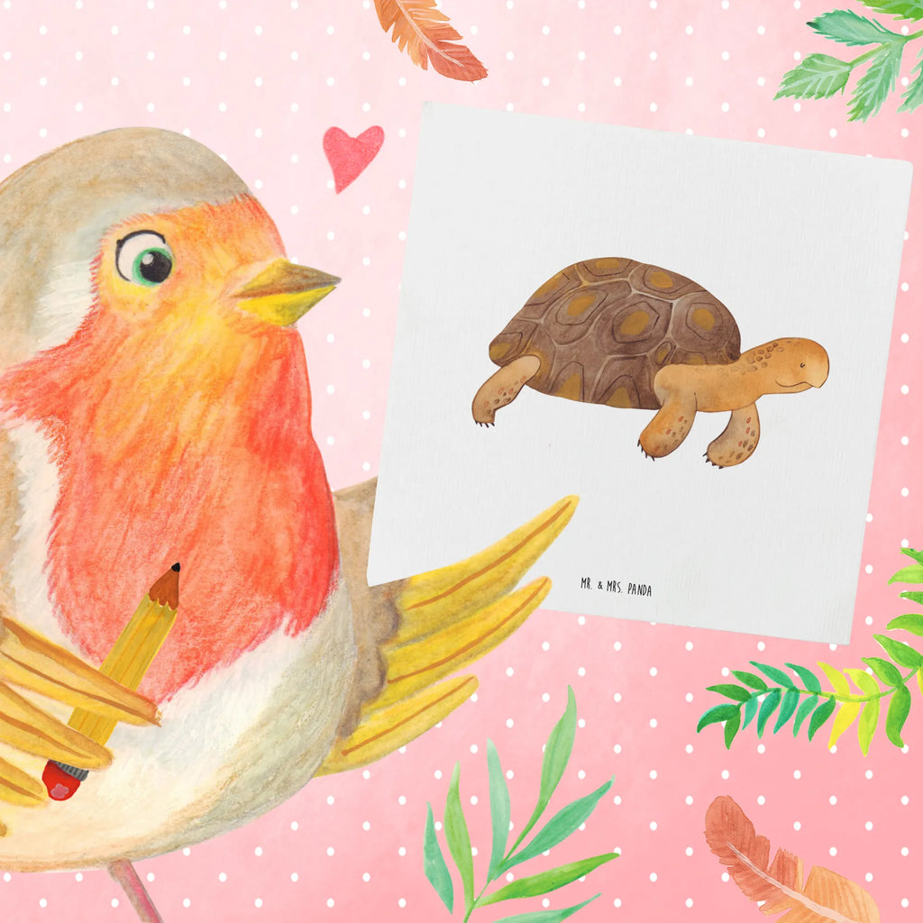 Deluxe Karte Schildkröte Marschieren Glückwunschkarte, Karte, Hochwertige Grußkarte, Klappkarte, Geburtstagskarte, Grußkarte, Hochzeitskarte, Hochwertige Klappkarte, Einladungskarte, Meerestiere, Meer, Urlaub, Schildkröte, Lieblingsmensch, get lost, Inspiration, Schildkröten, Reiselust, Neustart, Abenteuer, Motivation