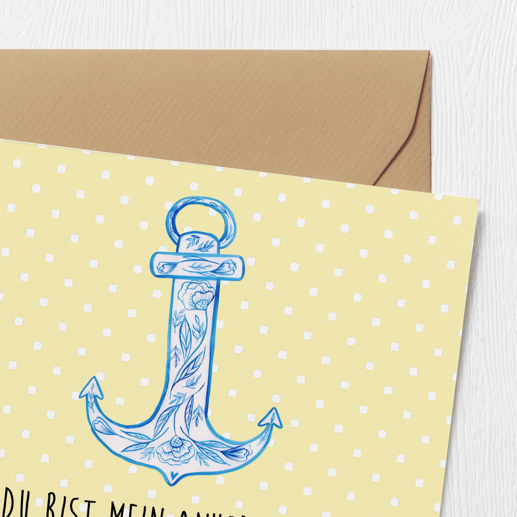 Deluxe Card anchor Blue Karte, Grußkarte, Geburtstagskarte, Einladungskarte, Glückwunschkarte, Hochwertige Grußkarte, Klappkarte, Hochzeitskarte, Hochwertige Klappkarte, Tiermotive, Gute Laune, lustige Sprüche, Tiere