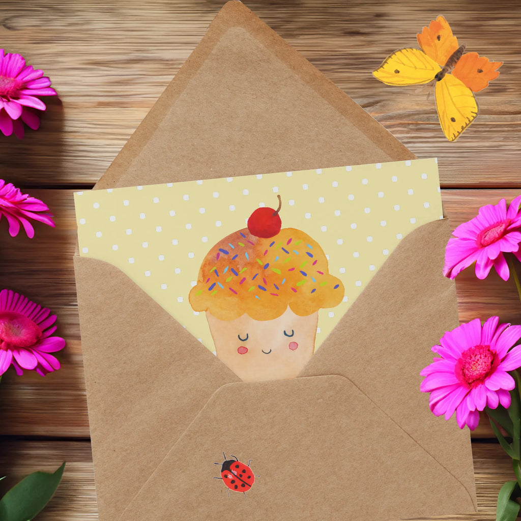 Deluxe Karte Cupcake Grußkarte, Hochwertige Grußkarte, Karte, Hochzeitskarte, Geburtstagskarte, Klappkarte, Hochwertige Klappkarte, Glückwunschkarte, Einladungskarte, Tiermotive, Gute Laune, lustige Sprüche, Tiere, Geschenk Koch, Backen Geschenk, Küche Spruch, Muffin, Motivation Sprüche, Küche Deko, Wunder, Cupcakes