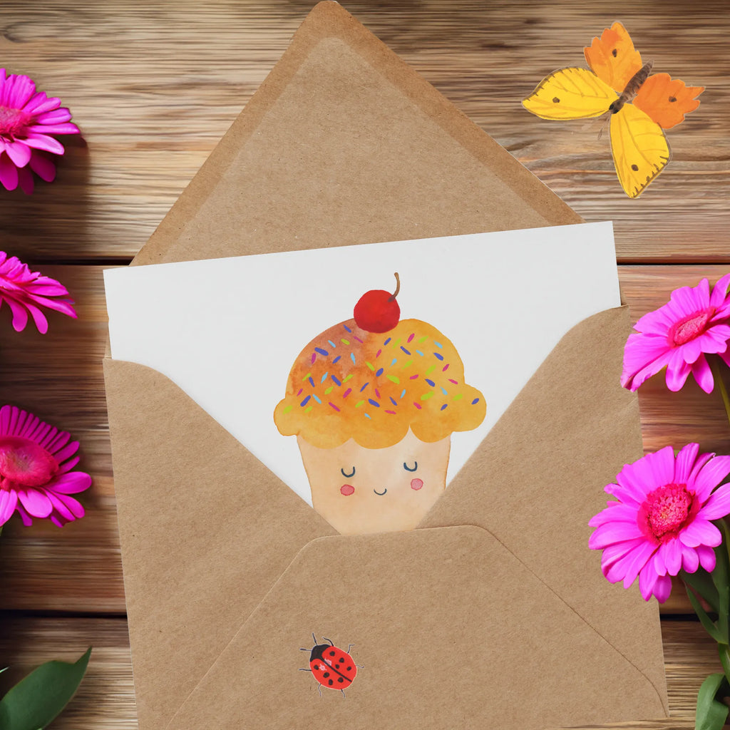 Deluxe Karte Cupcake Grußkarte, Hochwertige Grußkarte, Karte, Hochzeitskarte, Geburtstagskarte, Klappkarte, Hochwertige Klappkarte, Glückwunschkarte, Einladungskarte, Tiermotive, Gute Laune, lustige Sprüche, Tiere, Geschenk Koch, Backen Geschenk, Küche Spruch, Muffin, Motivation Sprüche, Küche Deko, Wunder, Cupcakes