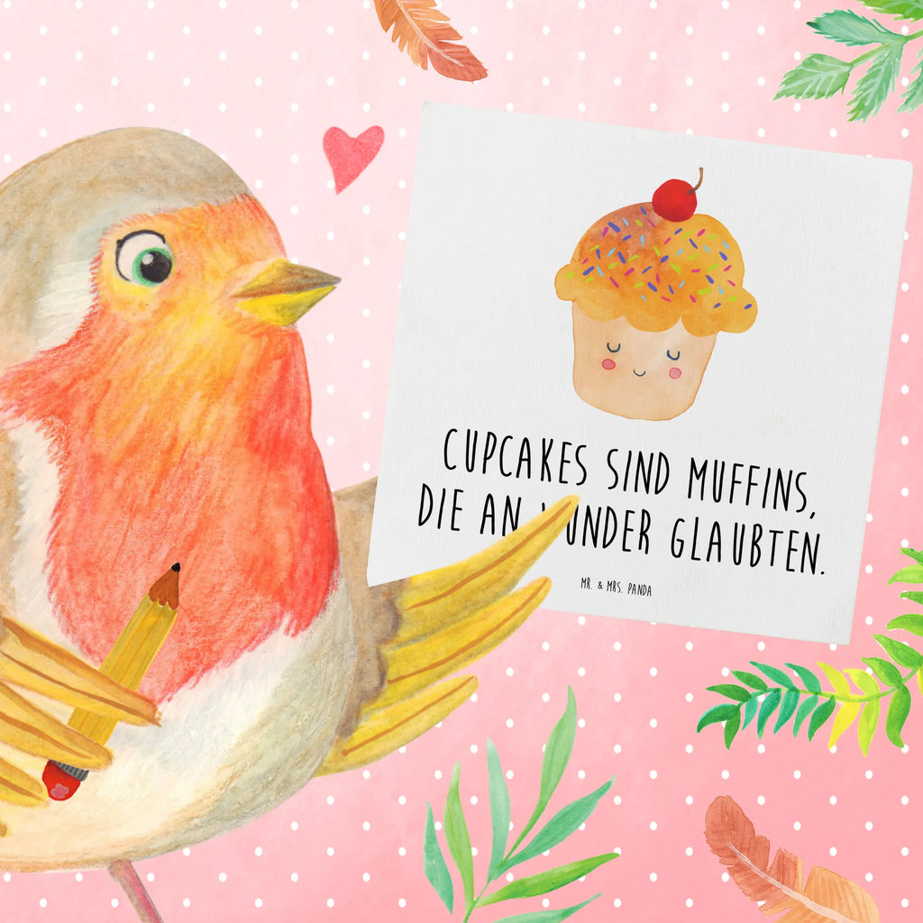 Deluxe Karte Cupcake Grußkarte, Hochwertige Grußkarte, Karte, Hochzeitskarte, Geburtstagskarte, Klappkarte, Hochwertige Klappkarte, Glückwunschkarte, Einladungskarte, Tiermotive, Gute Laune, lustige Sprüche, Tiere, Geschenk Koch, Backen Geschenk, Küche Spruch, Muffin, Motivation Sprüche, Küche Deko, Wunder, Cupcakes