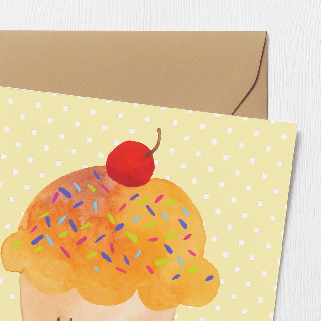 Deluxe Karte Cupcake Grußkarte, Hochwertige Grußkarte, Karte, Hochzeitskarte, Geburtstagskarte, Klappkarte, Hochwertige Klappkarte, Glückwunschkarte, Einladungskarte, Tiermotive, Gute Laune, lustige Sprüche, Tiere, Geschenk Koch, Backen Geschenk, Küche Spruch, Muffin, Motivation Sprüche, Küche Deko, Wunder, Cupcakes