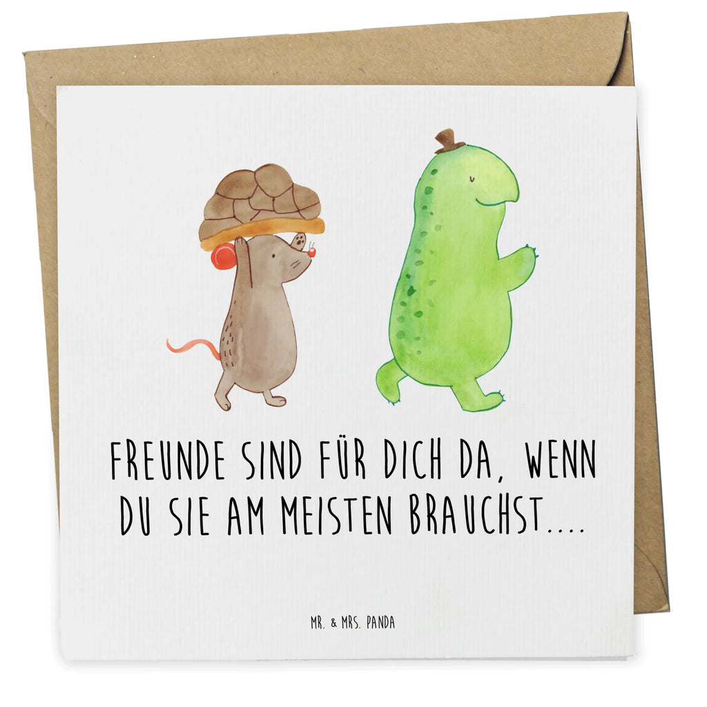 Deluxe Card tortoise Mouse Hochzeitskarte, Grußkarte, Hochwertige Grußkarte, Hochwertige Klappkarte, Klappkarte, Karte, Geburtstagskarte, Einladungskarte, Glückwunschkarte, Schildkröte, beste Freunde, Freundinnen, beste Freundinnen, Maus, Freunde