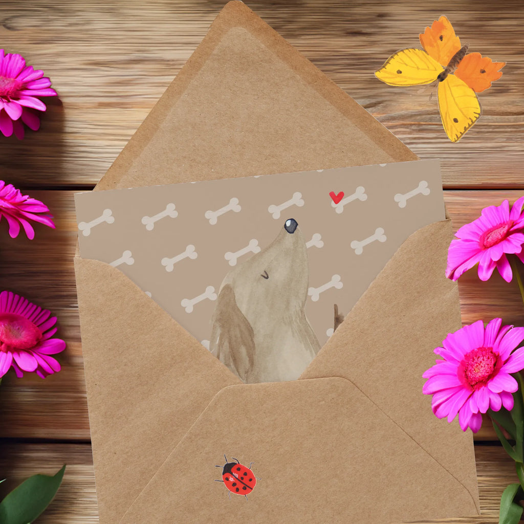 Deluxe Karte Hund Liebe Karte, Hochwertige Grußkarte, Einladungskarte, Grußkarte, Glückwunschkarte, Hochzeitskarte, Geburtstagskarte, Klappkarte, Hochwertige Klappkarte, Hund, Hundemotiv, Haustier, Hunderasse, Tierliebhaber, Hundebesitzer, Sprüche, Frauchen, Hundeglück, Hundeliebe, Hunde, Liebe