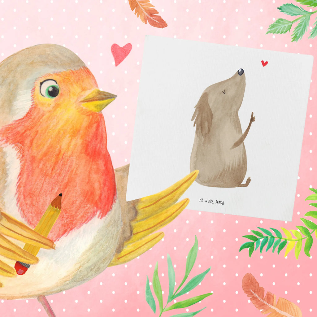 Deluxe Karte Hund Liebe Karte, Hochwertige Grußkarte, Einladungskarte, Grußkarte, Glückwunschkarte, Hochzeitskarte, Geburtstagskarte, Klappkarte, Hochwertige Klappkarte, Hund, Hundemotiv, Haustier, Hunderasse, Tierliebhaber, Hundebesitzer, Sprüche, Frauchen, Hundeglück, Hundeliebe, Hunde, Liebe