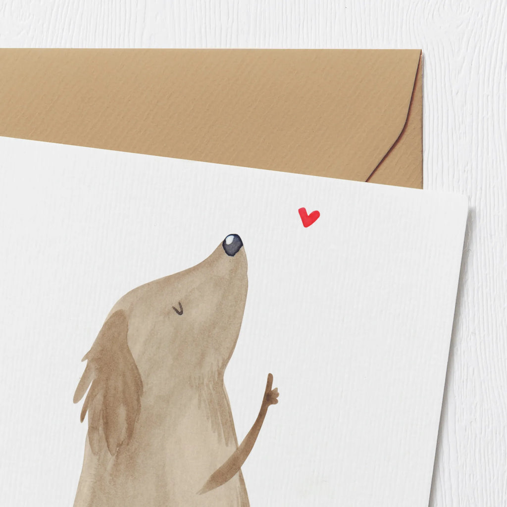 Deluxe Karte Hund Liebe Karte, Hochwertige Grußkarte, Einladungskarte, Grußkarte, Glückwunschkarte, Hochzeitskarte, Geburtstagskarte, Klappkarte, Hochwertige Klappkarte, Hund, Hundemotiv, Haustier, Hunderasse, Tierliebhaber, Hundebesitzer, Sprüche, Frauchen, Hundeglück, Hundeliebe, Hunde, Liebe