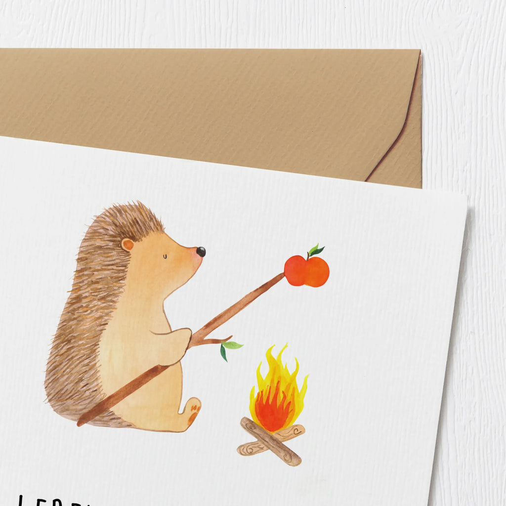 Deluxe Karte Igel Grillen Hochwertige Grußkarte, Hochwertige Klappkarte, Einladungskarte, Klappkarte, Grußkarte, Geburtstagskarte, Hochzeitskarte, Karte, Glückwunschkarte, Tiermotive, Gute Laune, lustige Sprüche, Tiere, Grillen, Sinn des Lebens, Spruch, Motivation, arbeitslos, Igel, Ziele