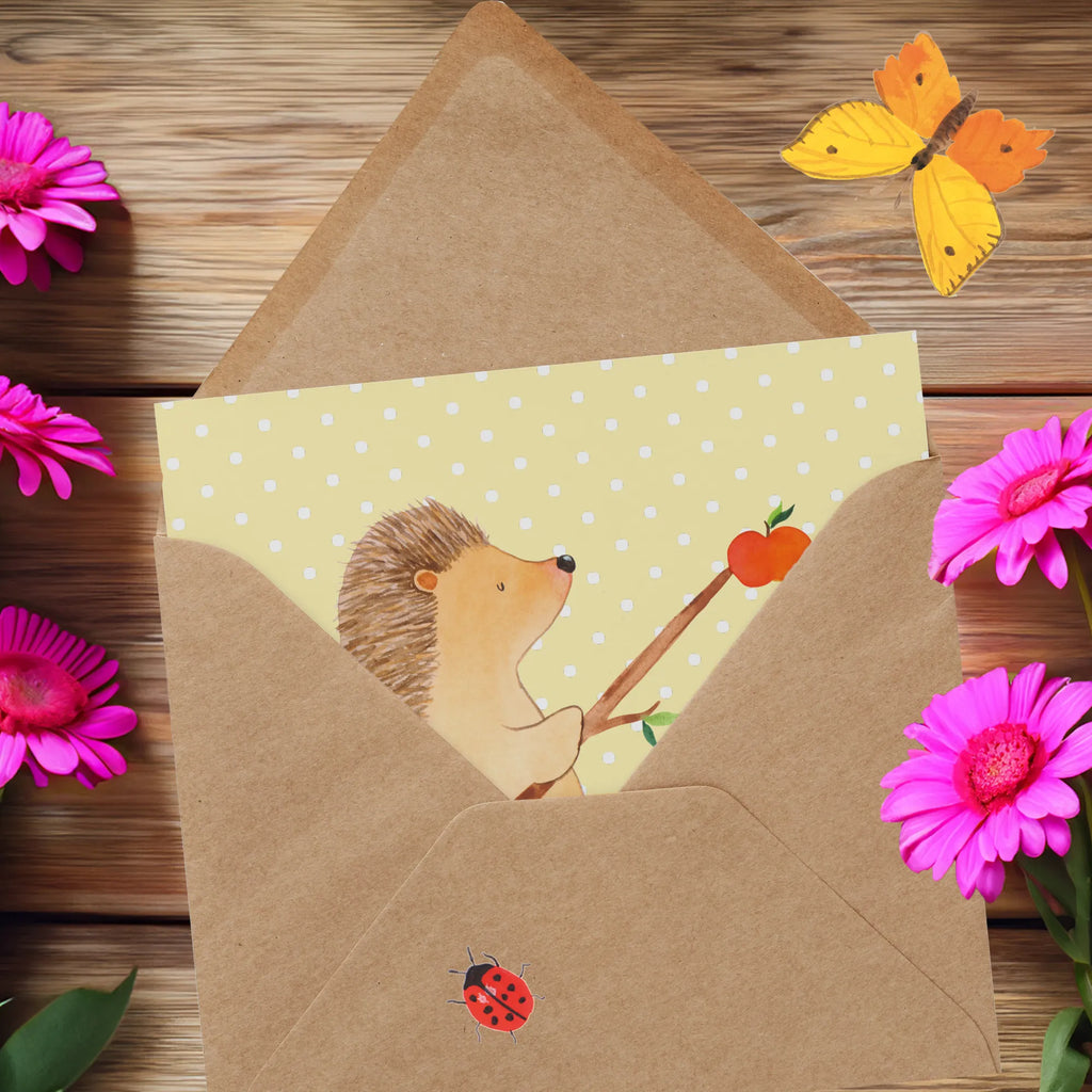 Deluxe Karte Igel Grillen Hochwertige Grußkarte, Hochwertige Klappkarte, Einladungskarte, Klappkarte, Grußkarte, Geburtstagskarte, Hochzeitskarte, Karte, Glückwunschkarte, Tiermotive, Gute Laune, lustige Sprüche, Tiere, Grillen, Sinn des Lebens, Spruch, Motivation, arbeitslos, Igel, Ziele