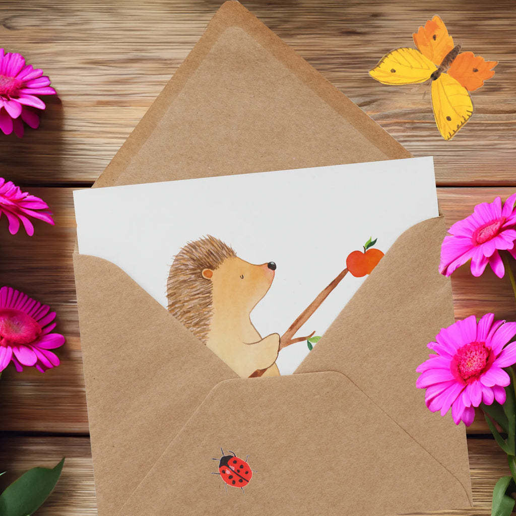 Deluxe Karte Igel Grillen Hochwertige Grußkarte, Hochwertige Klappkarte, Einladungskarte, Klappkarte, Grußkarte, Geburtstagskarte, Hochzeitskarte, Karte, Glückwunschkarte, Tiermotive, Gute Laune, lustige Sprüche, Tiere, Grillen, Sinn des Lebens, Spruch, Motivation, arbeitslos, Igel, Ziele