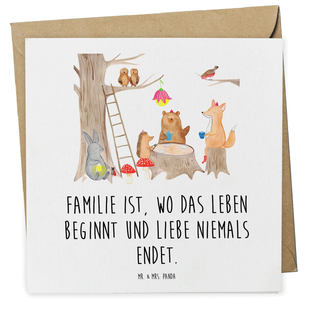 Deluxe Card forest animals picnic Klappkarte, Hochwertige Grußkarte, Hochwertige Klappkarte, Glückwunschkarte, Karte, Einladungskarte, Geburtstagskarte, Hochzeitskarte, Grußkarte, Tiermotive, Gute Laune, lustige Sprüche, Tiere, Eichhörnchen, Fuchs, Waldtiere, Wald, Maus, Hase, Igel, Picknick