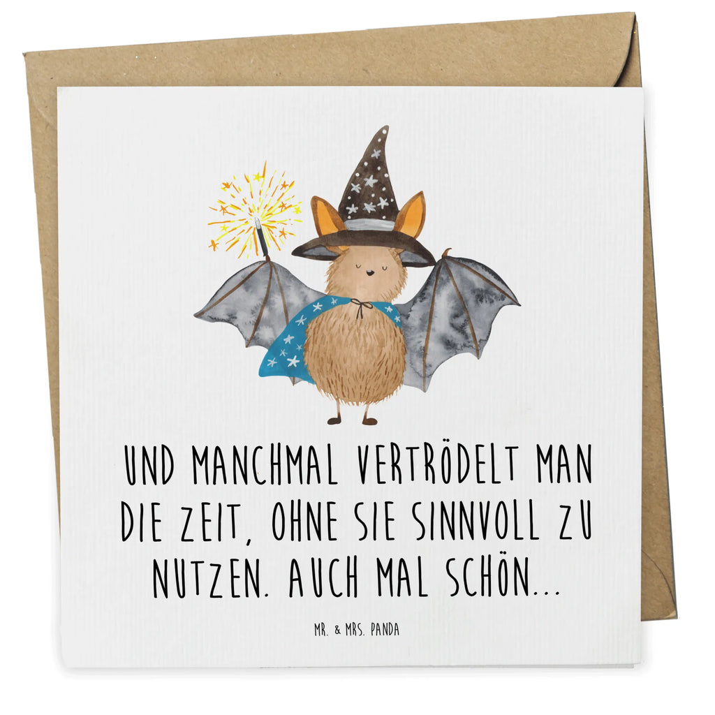 Deluxe Karte Fledermaus Zauberer Hochwertige Grußkarte, Einladungskarte, Hochwertige Klappkarte, Glückwunschkarte, Geburtstagskarte, Karte, Klappkarte, Grußkarte, Hochzeitskarte, Tiermotive, Gute Laune, lustige Sprüche, Tiere, Zauberer, reinsteigern, Fledermäuse, Frauen, Fledermaus, Magier