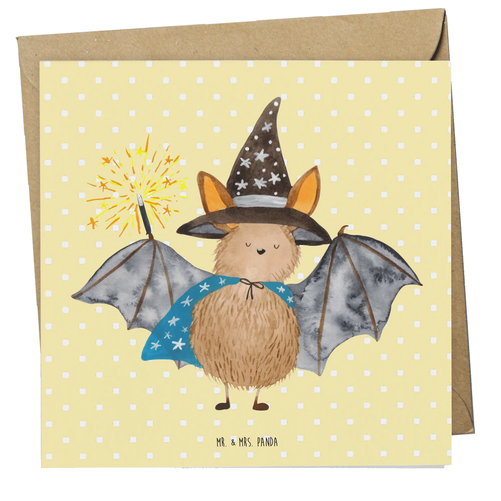 Deluxe Karte Fledermaus Zauberer Hochwertige Grußkarte, Einladungskarte, Hochwertige Klappkarte, Glückwunschkarte, Geburtstagskarte, Karte, Klappkarte, Grußkarte, Hochzeitskarte, Tiermotive, Gute Laune, lustige Sprüche, Tiere, Zauberer, reinsteigern, Fledermäuse, Frauen, Fledermaus, Magier