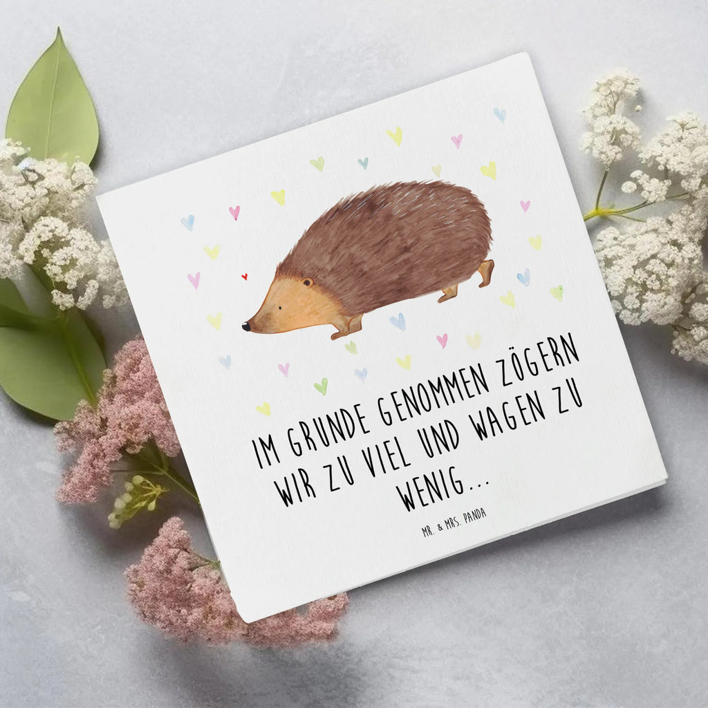 Deluxe Karte Igel Herzen Karte, Einladungskarte, Glückwunschkarte, Geburtstagskarte, Grußkarte, Klappkarte, Hochwertige Klappkarte, Hochzeitskarte, Hochwertige Grußkarte, Tiermotive, Gute Laune, lustige Sprüche, Tiere, Vertrauen, Herzen, Liebe, Herz, Leben, Igel, Kuss