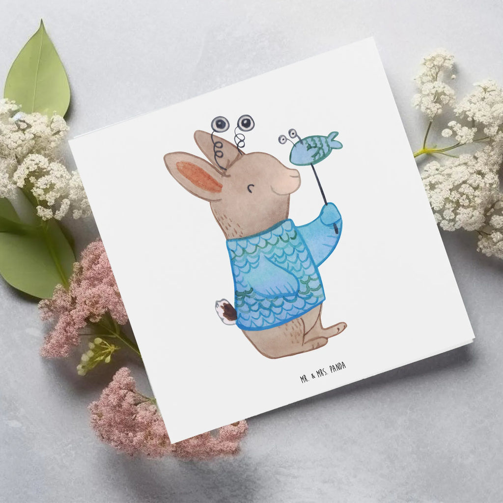 Deluxe Karte Fische Astrologie Karte, Geburtstagskarte, Glückwunschkarte, Hochzeitskarte, Grußkarte, Hochwertige Grußkarte, Klappkarte, Einladungskarte, Hochwertige Klappkarte, Tierkreiszeichen, Sternzeichen, Horoskop, Astrologie, Aszendent, Geschenkidee zum Geburtstag, Fischer, Geburtstagsgeschenk