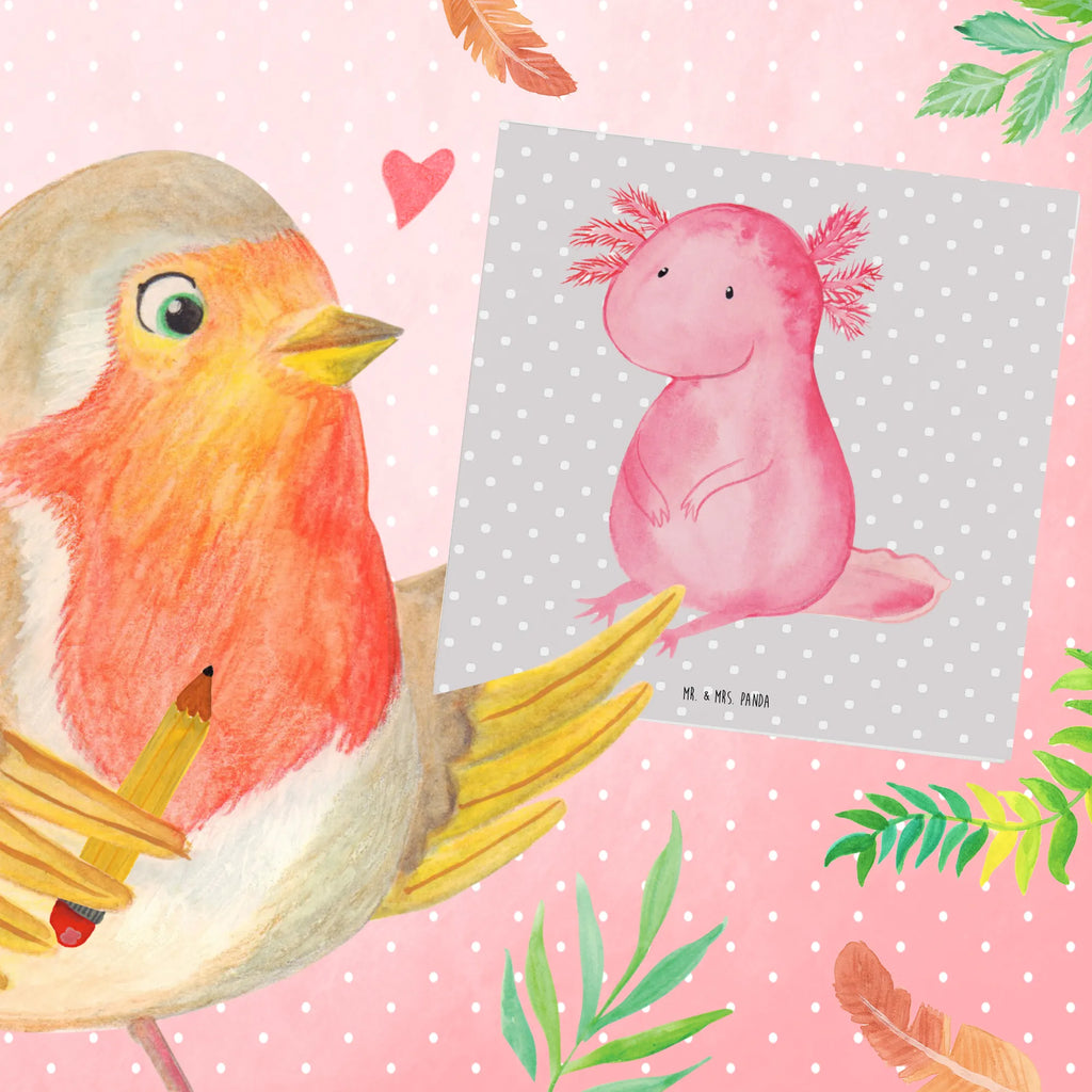 Deluxe Card axolotl zero Geburtstagskarte, Hochwertige Grußkarte, Grußkarte, Hochwertige Klappkarte, Glückwunschkarte, Karte, Einladungskarte, Klappkarte, Hochzeitskarte, Axolotl, Molch, Weisheit, Liebe, Axolot, Freundin, zufrieden, Lebensweisheit, fröhlich, vergnügt, Lebensstil