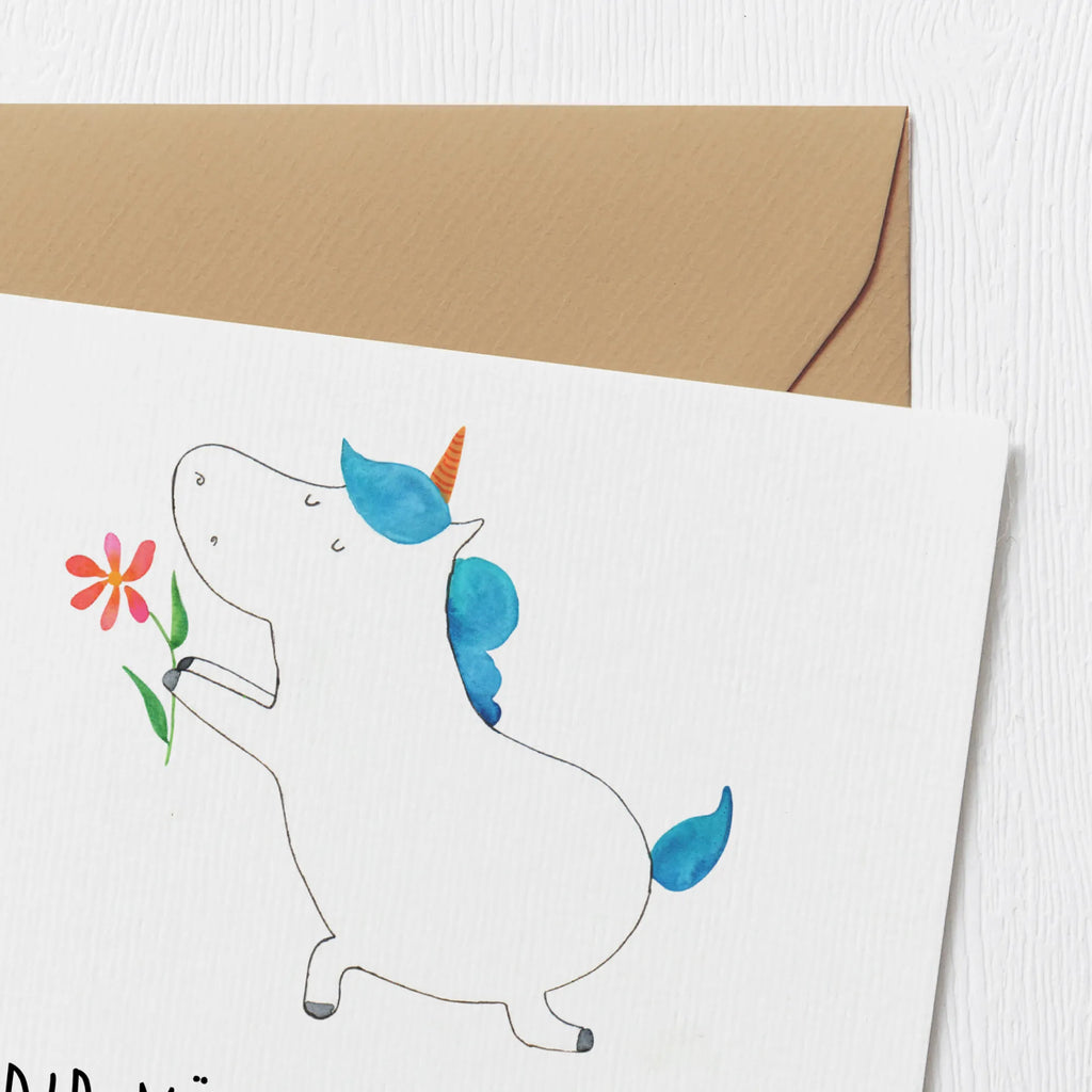 Deluxe Karte Einhorn Blume Hochwertige Klappkarte, Klappkarte, Grußkarte, Geburtstagskarte, Hochzeitskarte, Karte, Einladungskarte, Glückwunschkarte, Hochwertige Grußkarte, Einhorn, Einhörner, Einhorn Deko, Unicorn, Antrag, heiraten, Liebe, Freundin, Freund, Liebesbeweis, Partner, Pärchen, Ehepaar, Heiratsantrag, Verlobung, Ehe