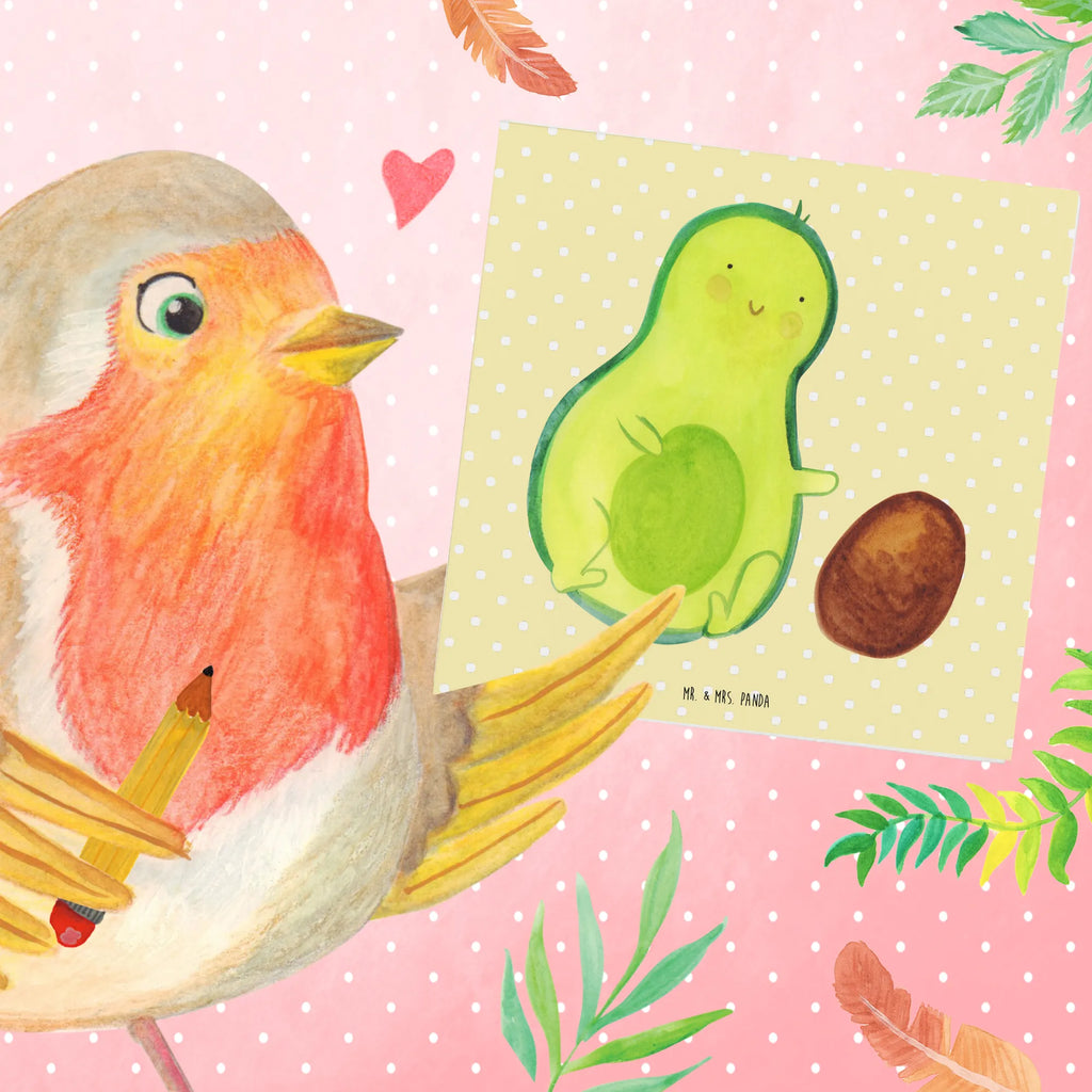 Deluxe Karte Avocado Kern rollt Geburtstagskarte, Karte, Hochwertige Klappkarte, Hochzeitskarte, Hochwertige Grußkarte, Einladungskarte, Grußkarte, Klappkarte, Glückwunschkarte, Avocado, Veggie, Vegan, Gesund, Love, Baby, Schwangerschaft, zur Geburt, Avocados, große Liebe, Säugling, Babyparty, Liebe, Geburtstag, Kind, Schwanger, Geburt, erstes Kind