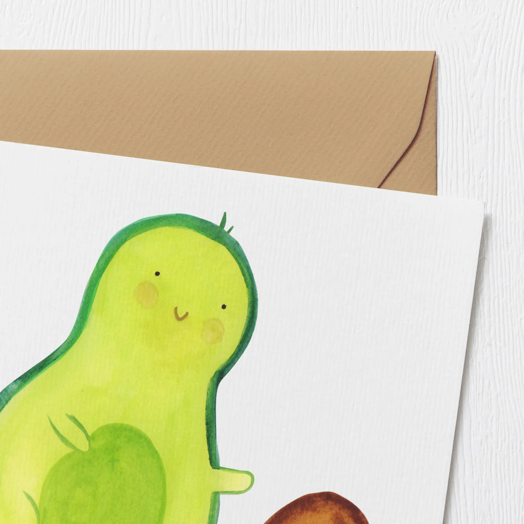 Deluxe Karte Avocado Kern rollt Geburtstagskarte, Karte, Hochwertige Klappkarte, Hochzeitskarte, Hochwertige Grußkarte, Einladungskarte, Grußkarte, Klappkarte, Glückwunschkarte, Avocado, Veggie, Vegan, Gesund, Love, Baby, Schwangerschaft, zur Geburt, Avocados, große Liebe, Säugling, Babyparty, Liebe, Geburtstag, Kind, Schwanger, Geburt, erstes Kind