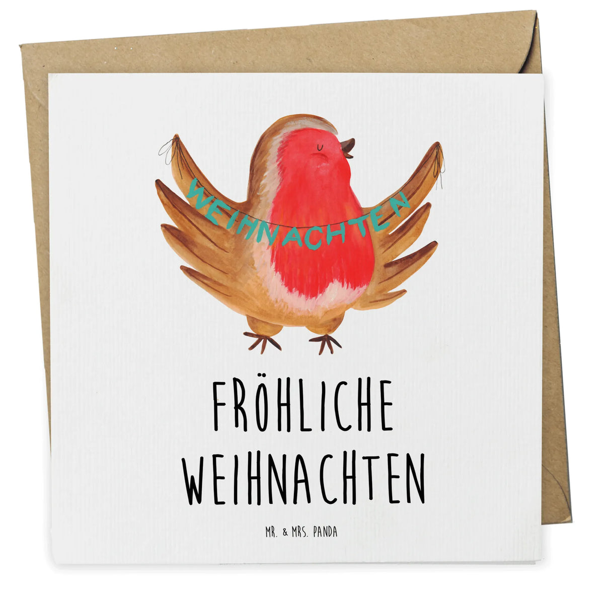 Deluxe Karte Rotkehlchen Weihnachten Grußkarte, faltkarte, Klappkarte, Glückwunschkarte, doppelkarte, anlasskarte, Weihnachten, Winter, Weihnachtsdeko, Nikolaus, Advent, Heiligabend, Wintermotiv, Weihnachtsmotiv, Xmas, Vogel, Frohe Weihnachten, Weihnachtsgruß