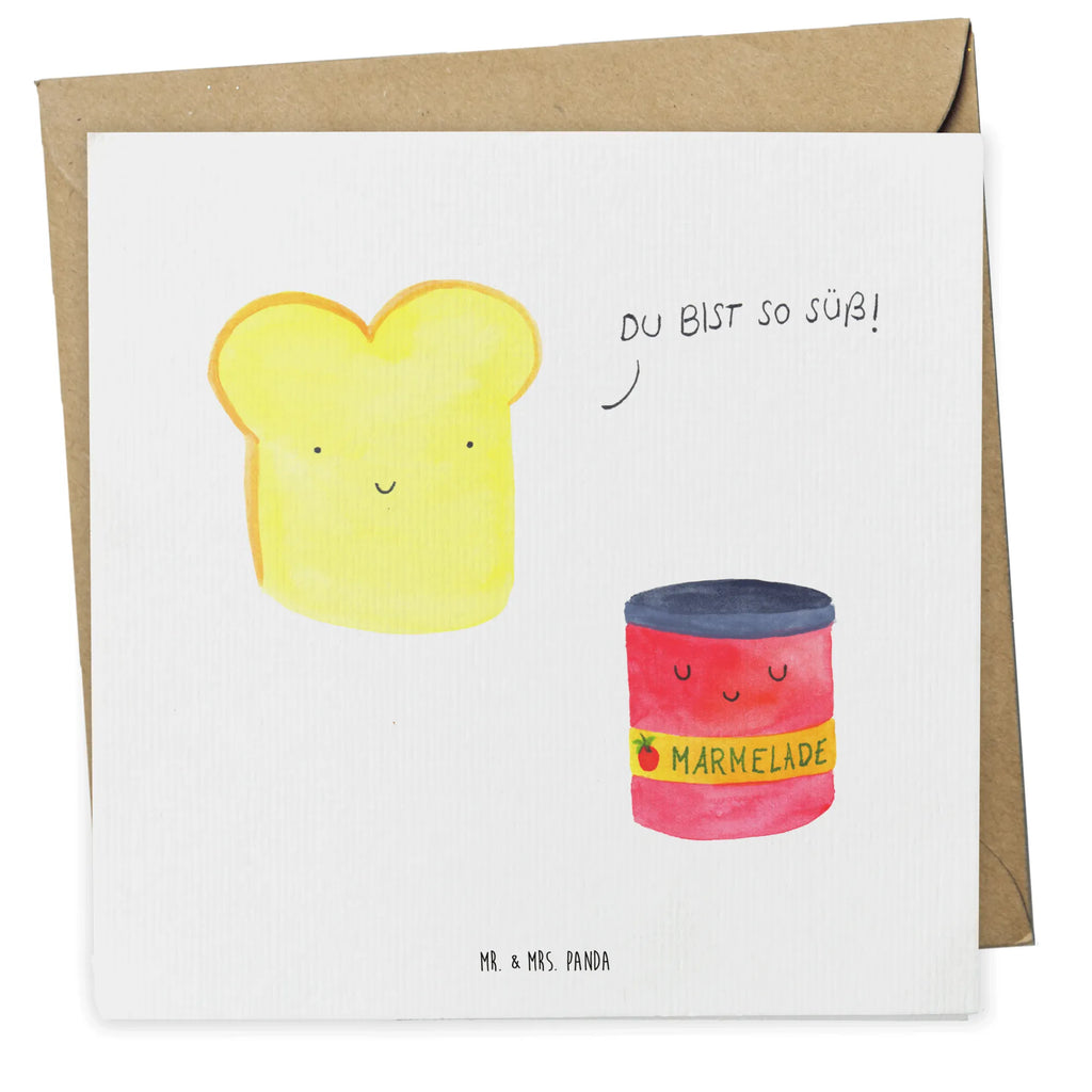 Deluxe Card toast jam Hochwertige Klappkarte, Einladungskarte, Hochzeitskarte, Grußkarte, Glückwunschkarte, Geburtstagskarte, Klappkarte, Karte, Hochwertige Grußkarte, Tiermotive, Gute Laune, lustige Sprüche, Tiere, Toast, Küche Spruch, Küche Deko, Frühstück Einladung, süß, süße Postkarte, Dreamteam, Marmelade, Brot, Toastbrot