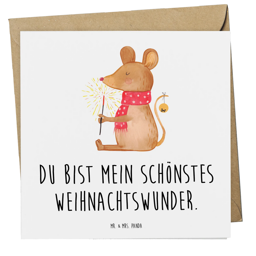 Deluxe Card Mouse Christmas Karte, Grußkarte, Einladungskarte, Geburtstagskarte, Hochwertige Grußkarte, Hochzeitskarte, Hochwertige Klappkarte, Glückwunschkarte, Klappkarte, Winter, Weihnachten, Weihnachtsdeko, Nikolaus, Advent, Heiligabend, Wintermotiv, Frohe Weihnachten, Maus, Weihnachtsgruß, Mäuschen, Weihnachtswunder, Weihnachtsmotiv