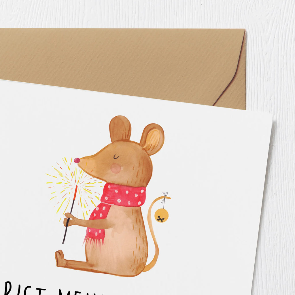 Deluxe Card Mouse Christmas Karte, Grußkarte, Einladungskarte, Geburtstagskarte, Hochwertige Grußkarte, Hochzeitskarte, Hochwertige Klappkarte, Glückwunschkarte, Klappkarte, Winter, Weihnachten, Weihnachtsdeko, Nikolaus, Advent, Heiligabend, Wintermotiv, Frohe Weihnachten, Maus, Weihnachtsgruß, Mäuschen, Weihnachtswunder, Weihnachtsmotiv