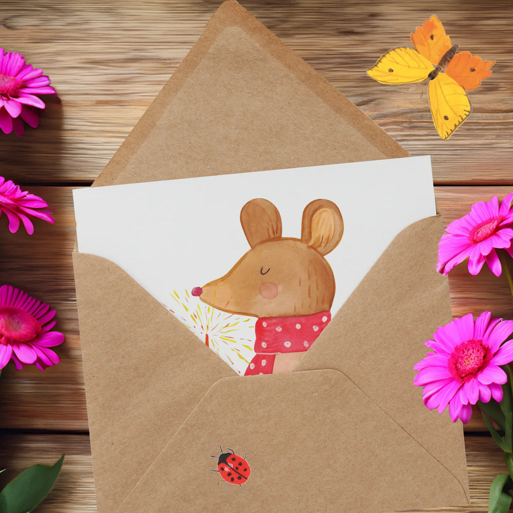 Deluxe Card Mouse Christmas Karte, Grußkarte, Einladungskarte, Geburtstagskarte, Hochwertige Grußkarte, Hochzeitskarte, Hochwertige Klappkarte, Glückwunschkarte, Klappkarte, Winter, Weihnachten, Weihnachtsdeko, Nikolaus, Advent, Heiligabend, Wintermotiv, Frohe Weihnachten, Maus, Weihnachtsgruß, Mäuschen, Weihnachtswunder, Weihnachtsmotiv