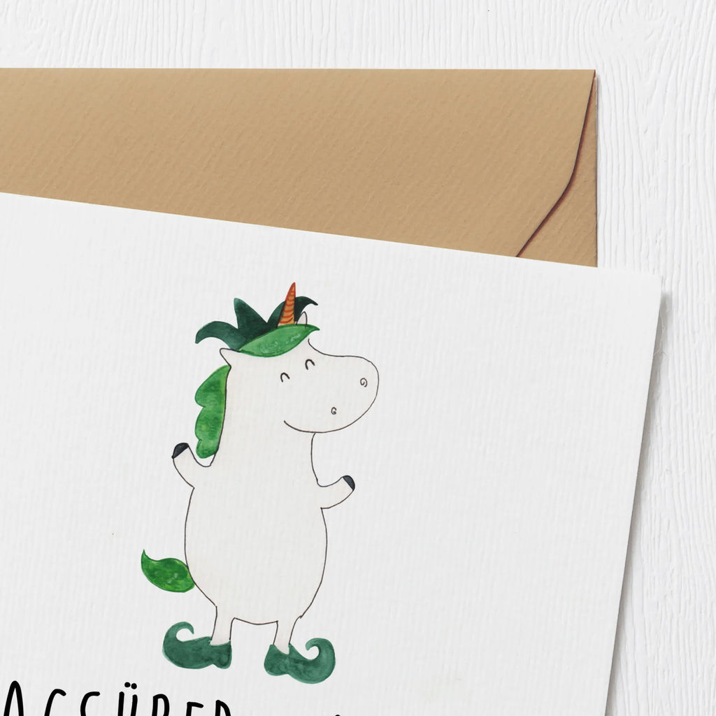 Deluxe Card unicorn joker Karte, Grußkarte, Klappkarte, Geburtstagskarte, Einladungskarte, Glückwunschkarte, Hochzeitskarte, Hochwertige Grußkarte, Hochwertige Klappkarte, Einhorn, Einhörner, Einhorn Deko, Unicorn, Kasper, Hofnarr, Gaukler, Mittelalter