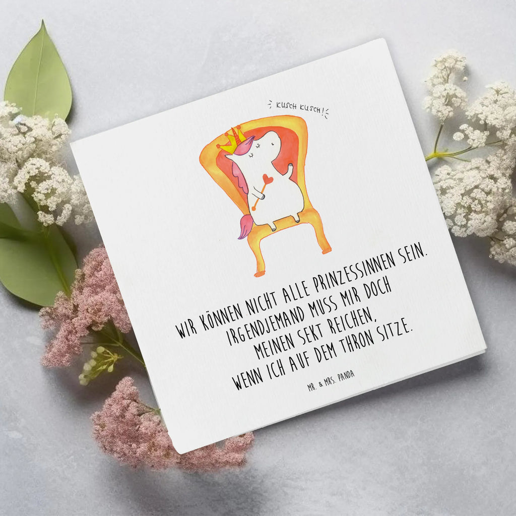 Deluxe Card unicorn king Karte, Einladungskarte, Geburtstagskarte, Hochwertige Klappkarte, Klappkarte, Glückwunschkarte, Hochwertige Grußkarte, Hochzeitskarte, Grußkarte, Einhorn, Einhörner, Einhorn Deko, Unicorn, Herrscher, Krone, König, Präsident, Prinzessin, Bundeskanzler, Kaiser