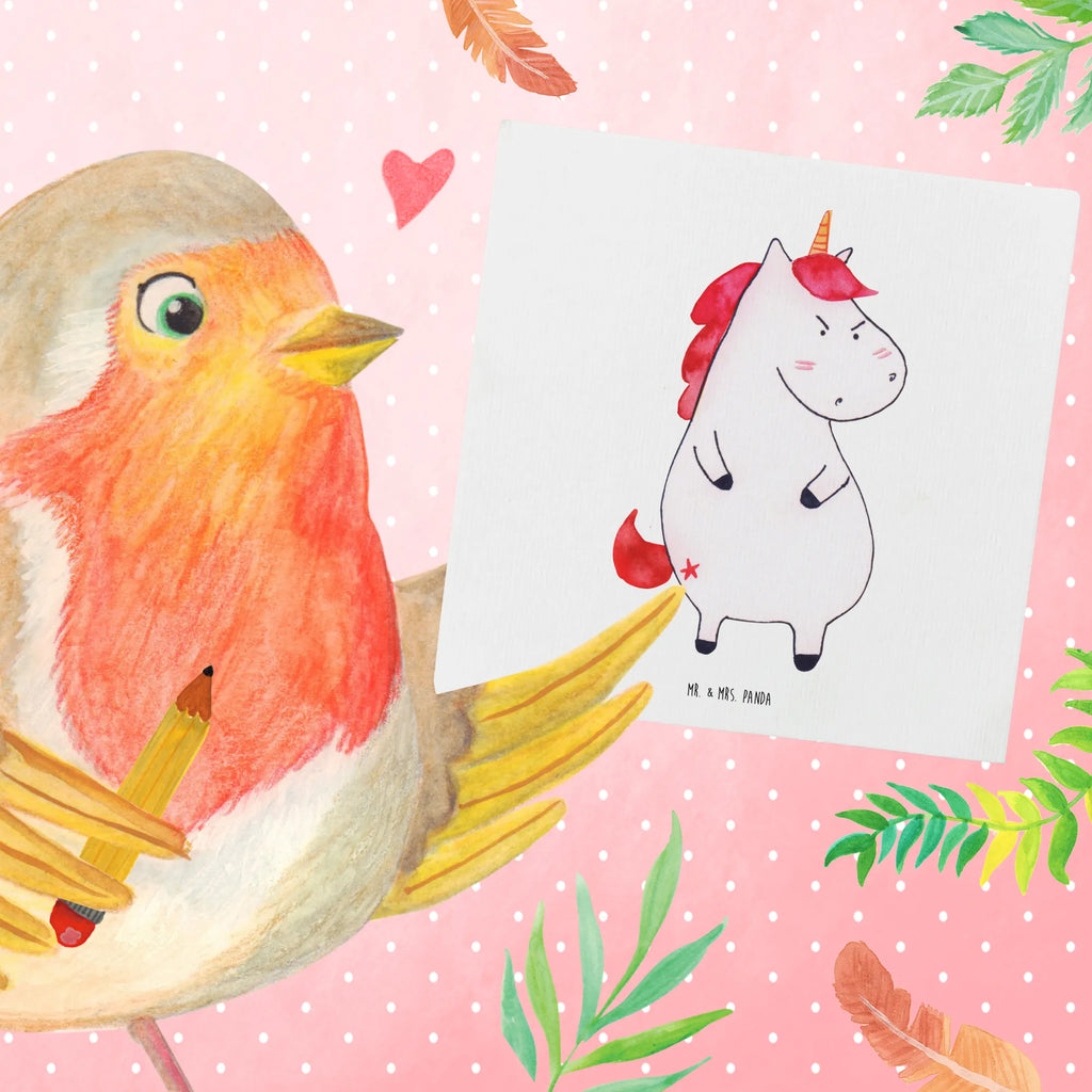 Deluxe Card unicorn Fury Einladungskarte, Karte, Grußkarte, Hochwertige Klappkarte, Glückwunschkarte, Hochzeitskarte, Klappkarte, Hochwertige Grußkarte, Geburtstagskarte, Einhorn, Einhörner, Einhorn Deko, Unicorn, Arbeit, lustlos, dumme Fragen, lustig, Spaß, nein, Ansage, Büro, Geschenk, Realität, wütend