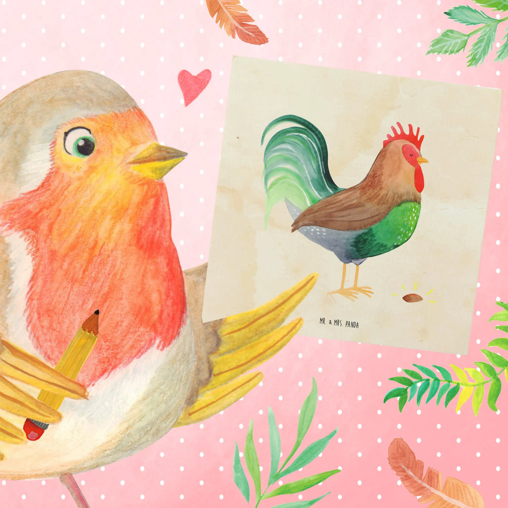 Deluxe Karte Hahn Korn Karte, Glückwunschkarte, Grußkarte, Geburtstagskarte, Hochwertige Klappkarte, Klappkarte, Hochwertige Grußkarte, Einladungskarte, Hochzeitskarte, Bauernhof, Hoftiere, Landwirt, Landwirtin, Korn, Natur, Hahn, Eier, Henne