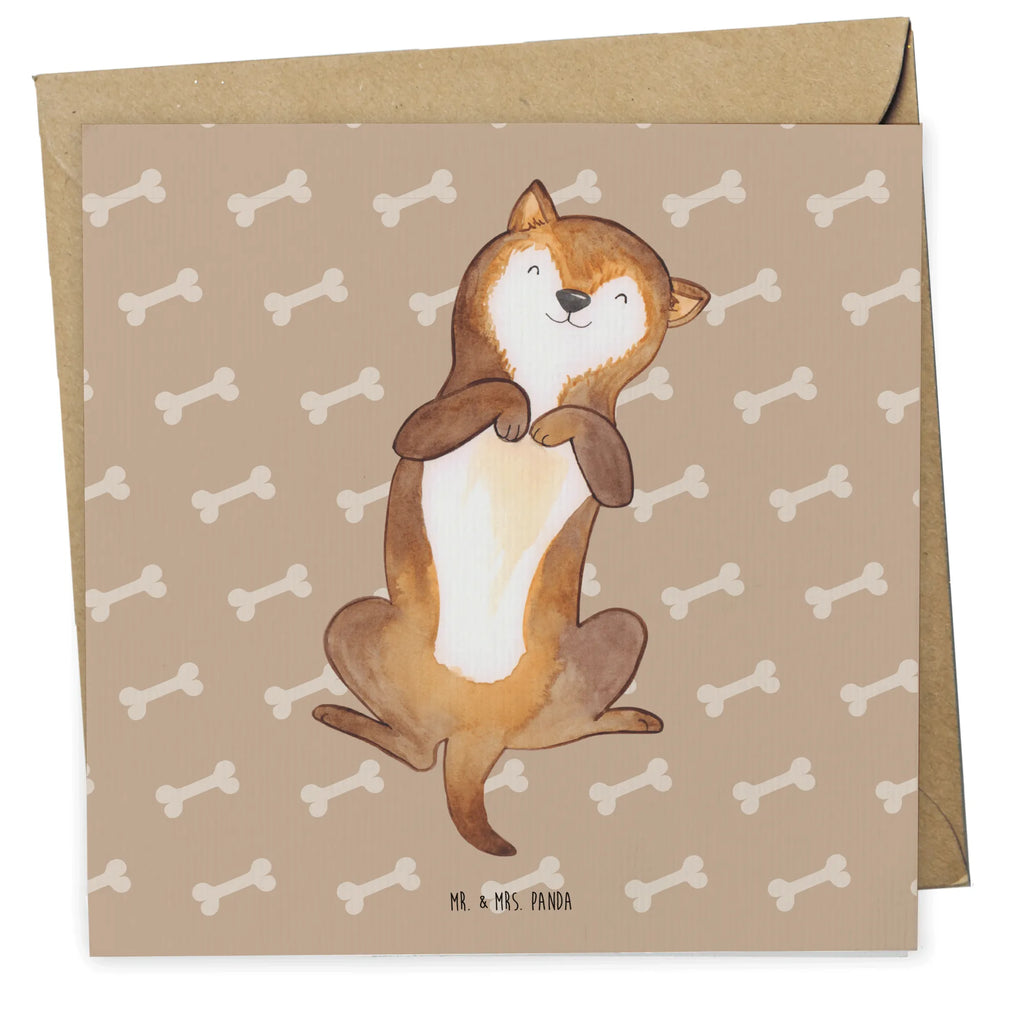 Deluxe Karte Hund Streicheln Klappkarte, Glückwunschkarte, Grußkarte, Hochwertige Klappkarte, Einladungskarte, Hochzeitskarte, Hochwertige Grußkarte, Geburtstagskarte, Karte, Hund, Hundemotiv, Haustier, Hunderasse, Tierliebhaber, Hundebesitzer, Sprüche, Bauchkraulen, Hunde, Hundeliebe, Hundewelpe