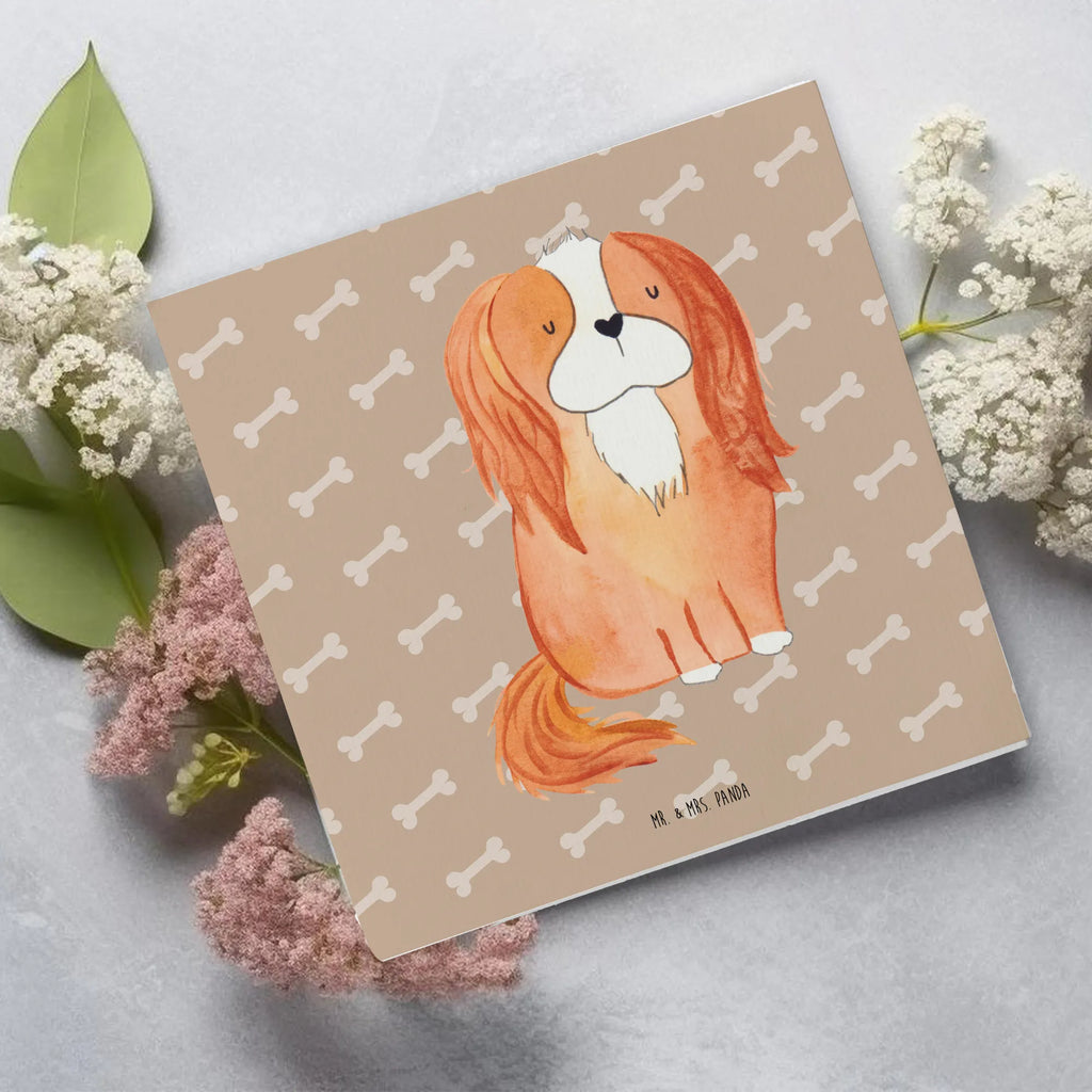 Deluxe Karte Hund Cavalier King Charles Spaniel Hochwertige Grußkarte, Einladungskarte, Karte, Hochwertige Klappkarte, Geburtstagskarte, Glückwunschkarte, Grußkarte, Klappkarte, Hochzeitskarte, Hund, Hundemotiv, Haustier, Hunderasse, Tierliebhaber, Hundebesitzer, Sprüche, Cavalier King Charles Spaniel, schönster Hund, Spaniel, Cockerspaniel, Spruch