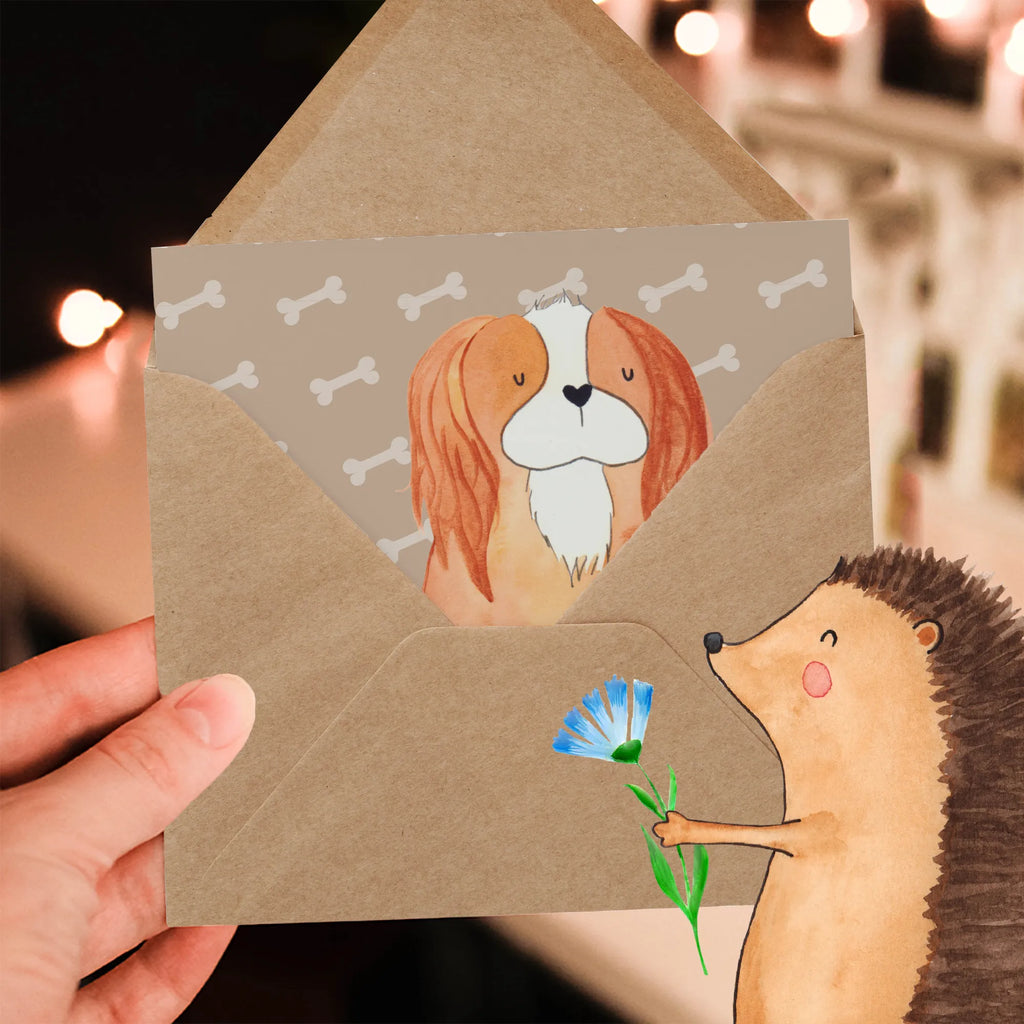 Deluxe Karte Hund Cavalier King Charles Spaniel Hochwertige Grußkarte, Einladungskarte, Karte, Hochwertige Klappkarte, Geburtstagskarte, Glückwunschkarte, Grußkarte, Klappkarte, Hochzeitskarte, Hund, Hundemotiv, Haustier, Hunderasse, Tierliebhaber, Hundebesitzer, Sprüche, Cavalier King Charles Spaniel, schönster Hund, Spaniel, Cockerspaniel, Spruch