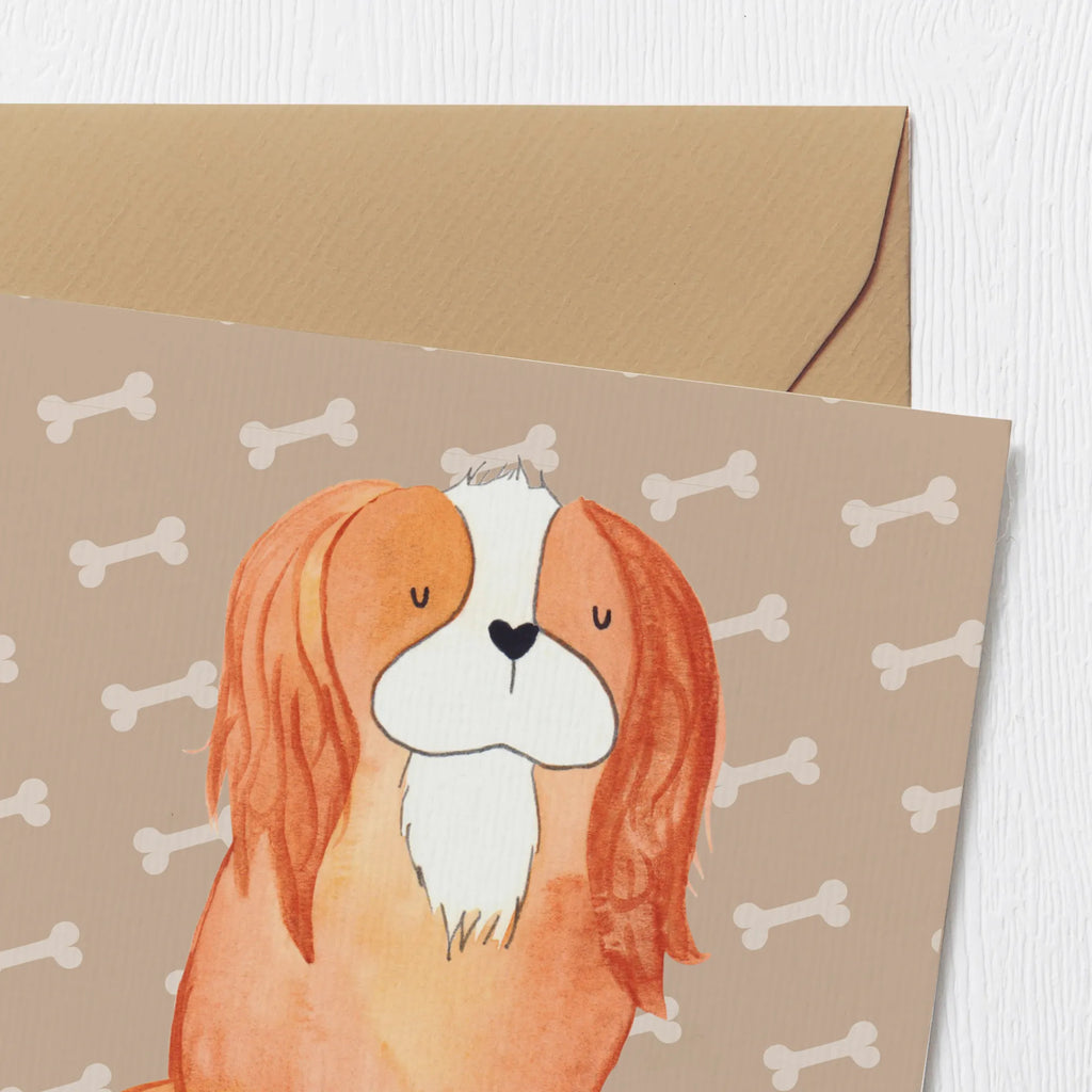 Deluxe Karte Hund Cavalier King Charles Spaniel Hochwertige Grußkarte, Einladungskarte, Karte, Hochwertige Klappkarte, Geburtstagskarte, Glückwunschkarte, Grußkarte, Klappkarte, Hochzeitskarte, Hund, Hundemotiv, Haustier, Hunderasse, Tierliebhaber, Hundebesitzer, Sprüche, Cavalier King Charles Spaniel, schönster Hund, Spaniel, Cockerspaniel, Spruch