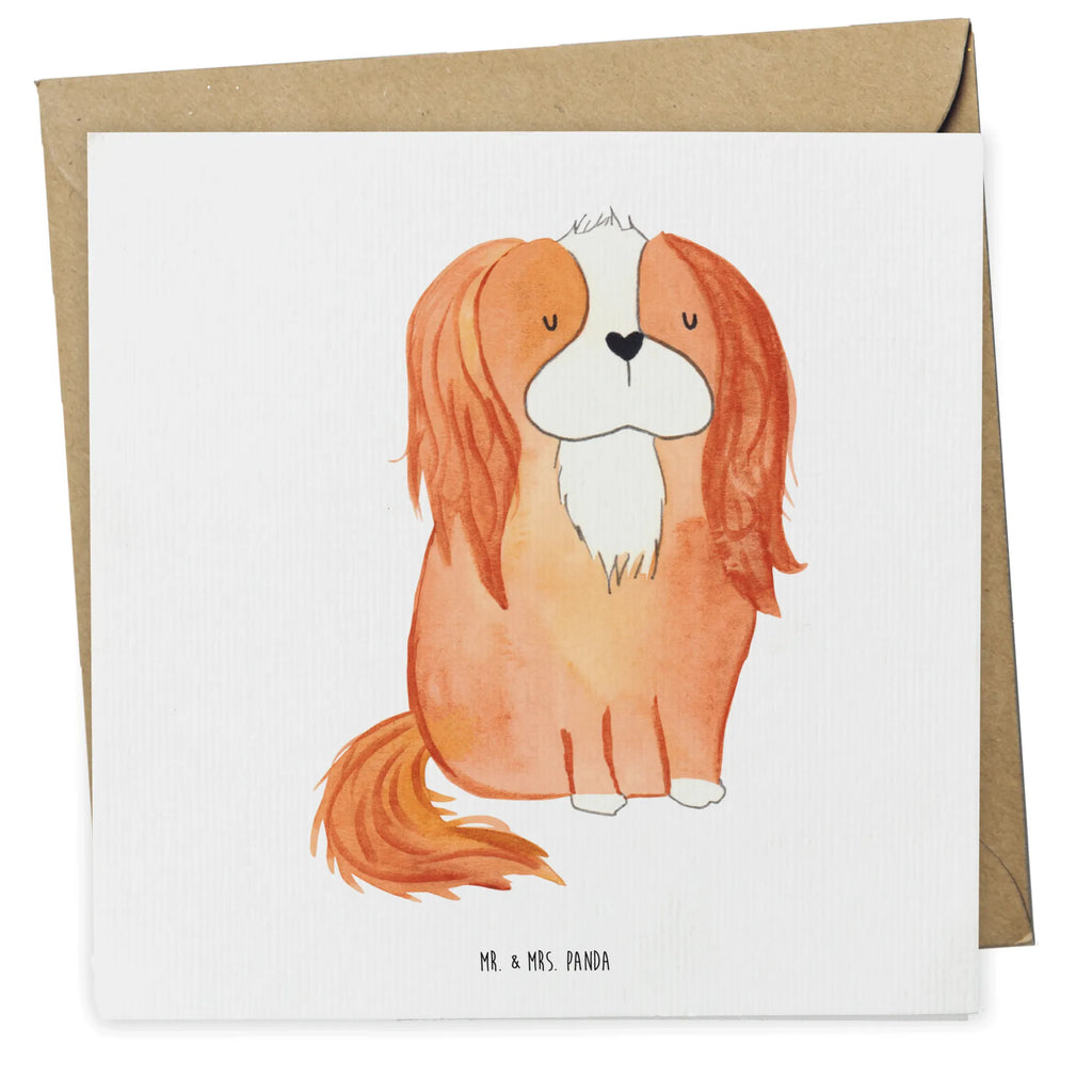 Deluxe Karte Hund Cavalier King Charles Spaniel Hochwertige Grußkarte, Einladungskarte, Karte, Hochwertige Klappkarte, Geburtstagskarte, Glückwunschkarte, Grußkarte, Klappkarte, Hochzeitskarte, Hund, Hundemotiv, Haustier, Hunderasse, Tierliebhaber, Hundebesitzer, Sprüche, Cavalier King Charles Spaniel, schönster Hund, Spaniel, Cockerspaniel, Spruch