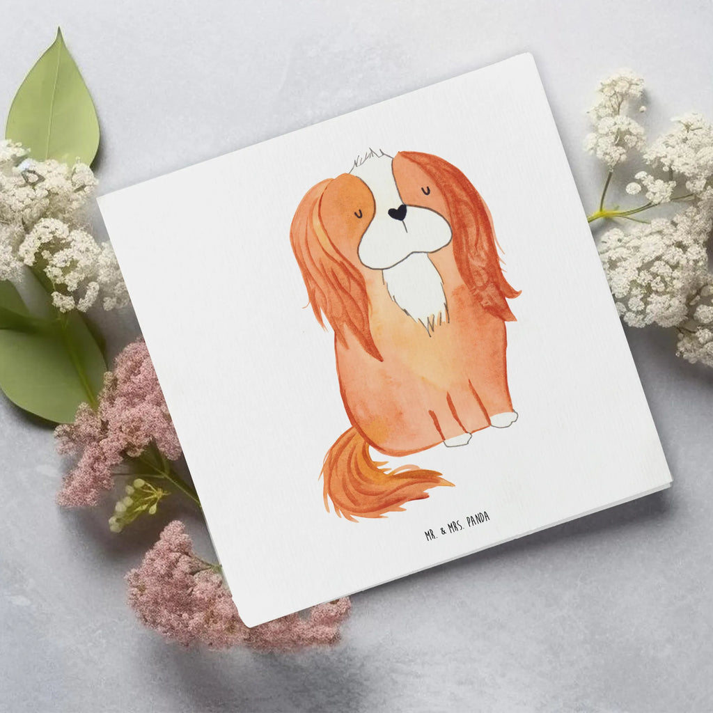 Deluxe Karte Hund Cavalier King Charles Spaniel Hochwertige Grußkarte, Einladungskarte, Karte, Hochwertige Klappkarte, Geburtstagskarte, Glückwunschkarte, Grußkarte, Klappkarte, Hochzeitskarte, Hund, Hundemotiv, Haustier, Hunderasse, Tierliebhaber, Hundebesitzer, Sprüche, Cavalier King Charles Spaniel, schönster Hund, Spaniel, Cockerspaniel, Spruch