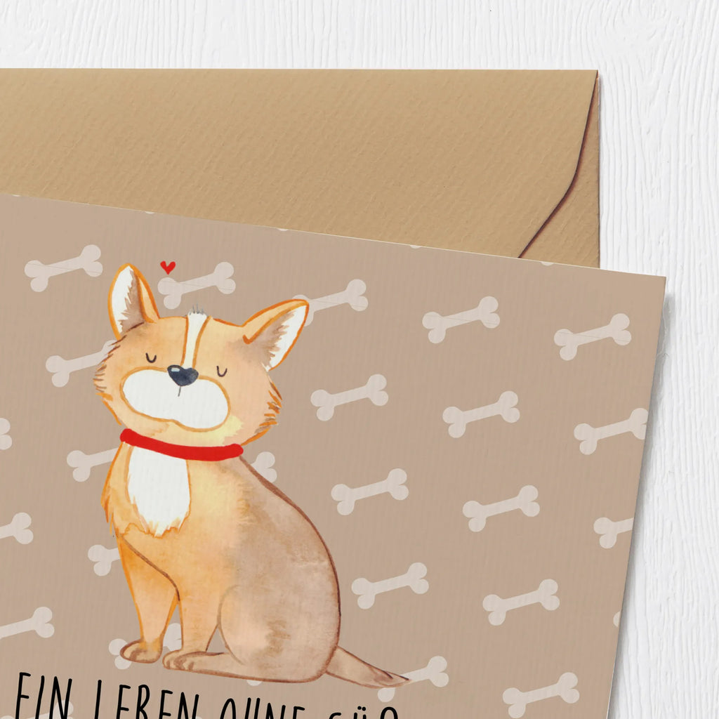 Deluxe Card Dog Luck Karte, Einladungskarte, Geburtstagskarte, Hochwertige Klappkarte, Hochwertige Grußkarte, Grußkarte, Glückwunschkarte, Klappkarte, Hochzeitskarte, Hund, Hundemotiv, Haustier, Hunderasse, Tierliebhaber, Hundebesitzer, Sprüche, Liebe, Spruch, Hundeliebe, Corgie, Hundemama