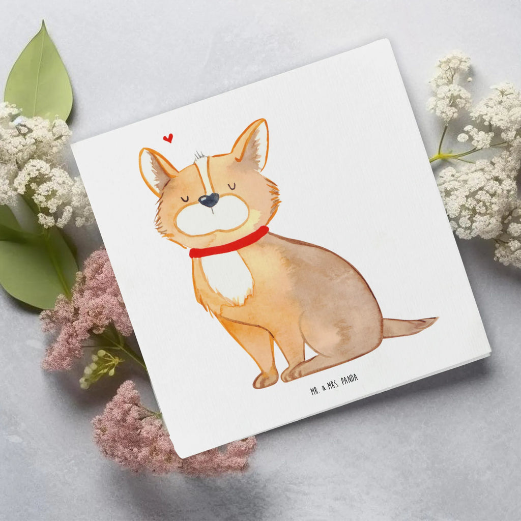 Deluxe Card Dog Luck Karte, Einladungskarte, Geburtstagskarte, Hochwertige Klappkarte, Hochwertige Grußkarte, Grußkarte, Glückwunschkarte, Klappkarte, Hochzeitskarte, Hund, Hundemotiv, Haustier, Hunderasse, Tierliebhaber, Hundebesitzer, Sprüche, Liebe, Spruch, Hundeliebe, Corgie, Hundemama