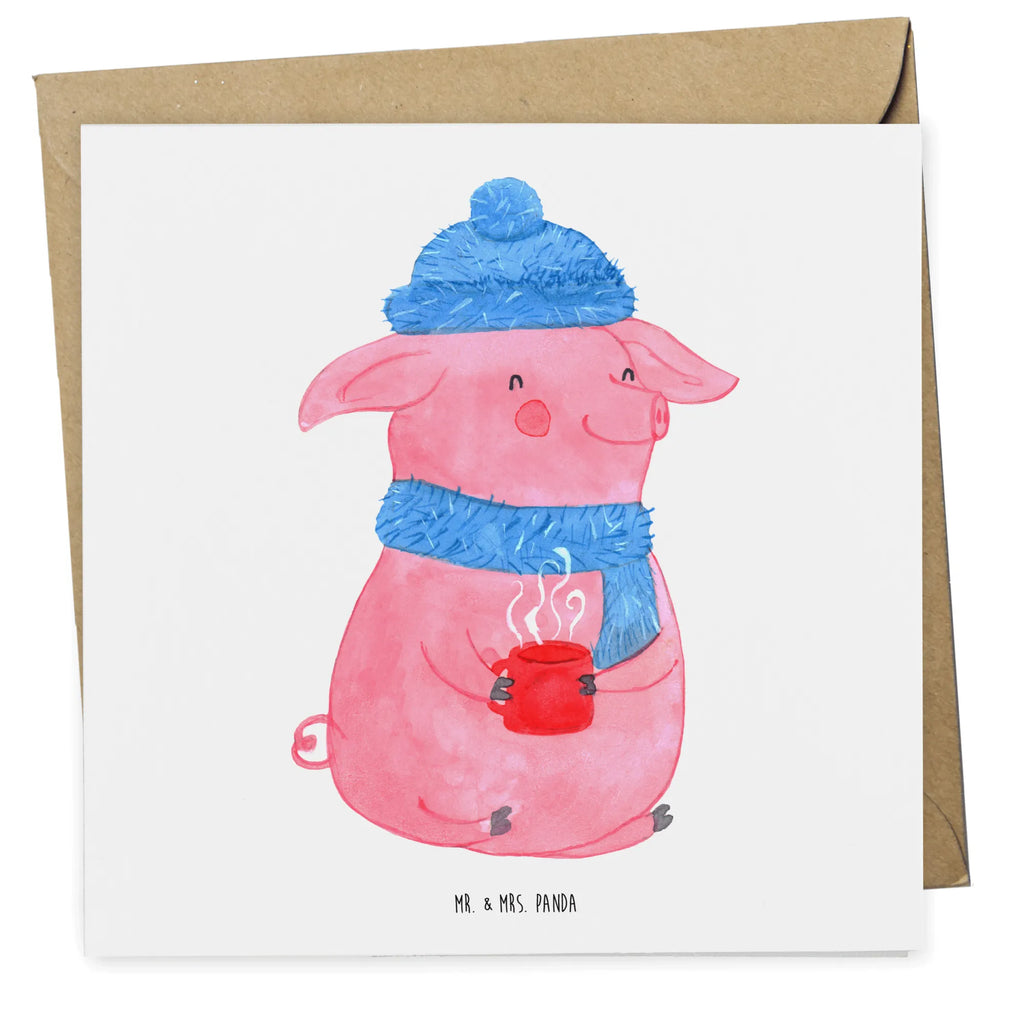 Deluxe Card piggy Mulled wine Geburtstagskarte, Glückwunschkarte, Hochwertige Klappkarte, Einladungskarte, Klappkarte, Grußkarte, Hochzeitskarte, Karte, Hochwertige Grußkarte, Winter, Weihnachten, Weihnachtsdeko, Nikolaus, Advent, Heiligabend, Wintermotiv, Betrunken, Glühwein, Weihnachtsmarkt, Spruch
