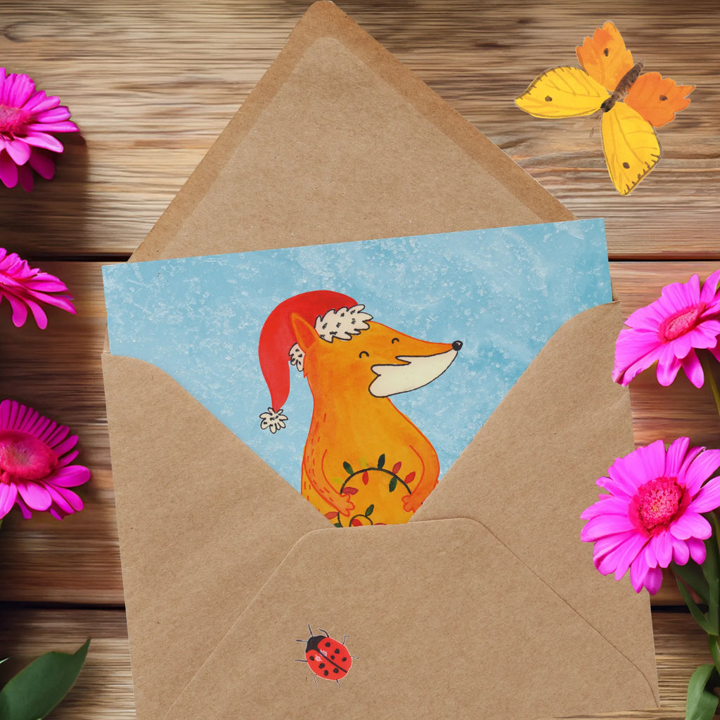 Deluxe Karte Fuchs Weihnachten Einladungskarte, Hochzeitskarte, Karte, Hochwertige Klappkarte, Hochwertige Grußkarte, Glückwunschkarte, Klappkarte, Grußkarte, Geburtstagskarte, Winter, Weihnachten, Weihnachtsdeko, Nikolaus, Advent, Heiligabend, Wintermotiv, Fuchs, Geschenk Weihnachten, Weihnachtszeit, Weihnachtsmann, Spruch schön, Füchse