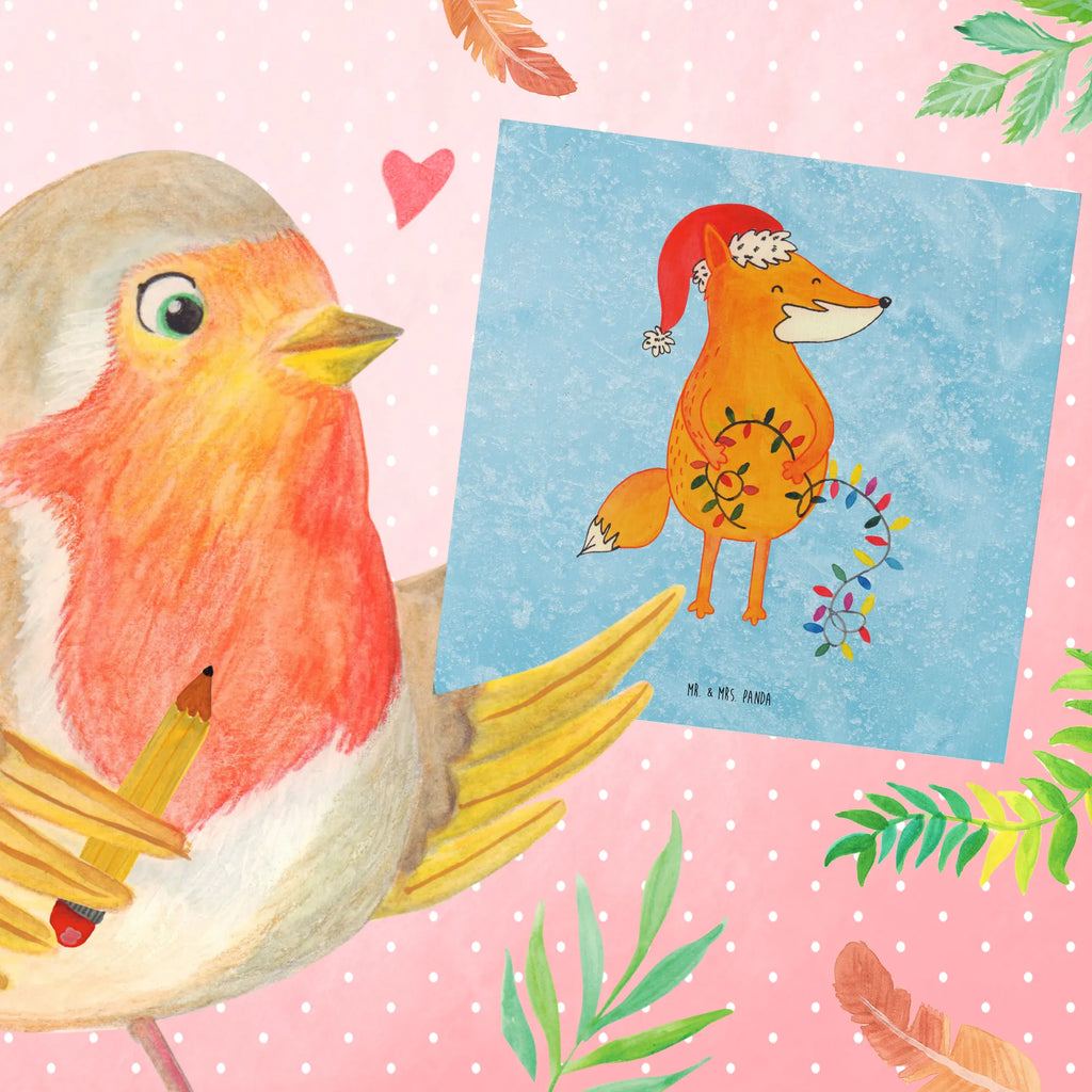 Deluxe Karte Fuchs Weihnachten Einladungskarte, Hochzeitskarte, Karte, Hochwertige Klappkarte, Hochwertige Grußkarte, Glückwunschkarte, Klappkarte, Grußkarte, Geburtstagskarte, Winter, Weihnachten, Weihnachtsdeko, Nikolaus, Advent, Heiligabend, Wintermotiv, Fuchs, Geschenk Weihnachten, Weihnachtszeit, Weihnachtsmann, Spruch schön, Füchse