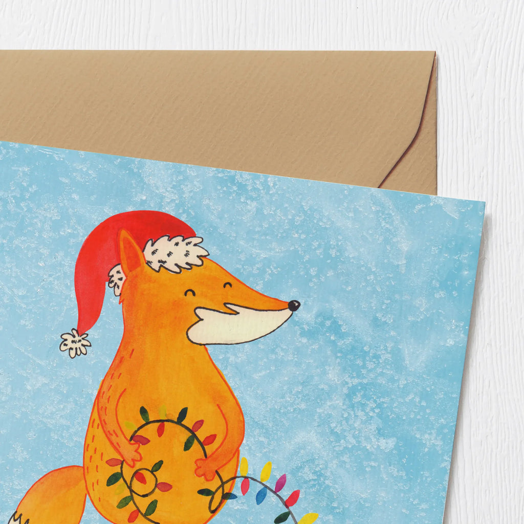 Deluxe Karte Fuchs Weihnachten Einladungskarte, Hochzeitskarte, Karte, Hochwertige Klappkarte, Hochwertige Grußkarte, Glückwunschkarte, Klappkarte, Grußkarte, Geburtstagskarte, Winter, Weihnachten, Weihnachtsdeko, Nikolaus, Advent, Heiligabend, Wintermotiv, Fuchs, Geschenk Weihnachten, Weihnachtszeit, Weihnachtsmann, Spruch schön, Füchse