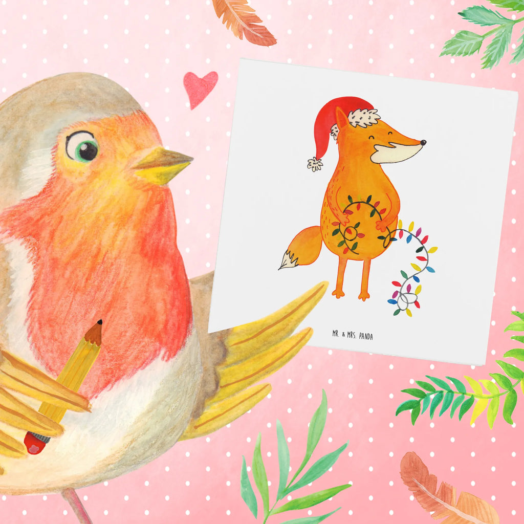 Deluxe Karte Fuchs Weihnachten Einladungskarte, Hochzeitskarte, Karte, Hochwertige Klappkarte, Hochwertige Grußkarte, Glückwunschkarte, Klappkarte, Grußkarte, Geburtstagskarte, Winter, Weihnachten, Weihnachtsdeko, Nikolaus, Advent, Heiligabend, Wintermotiv, Fuchs, Geschenk Weihnachten, Weihnachtszeit, Weihnachtsmann, Spruch schön, Füchse