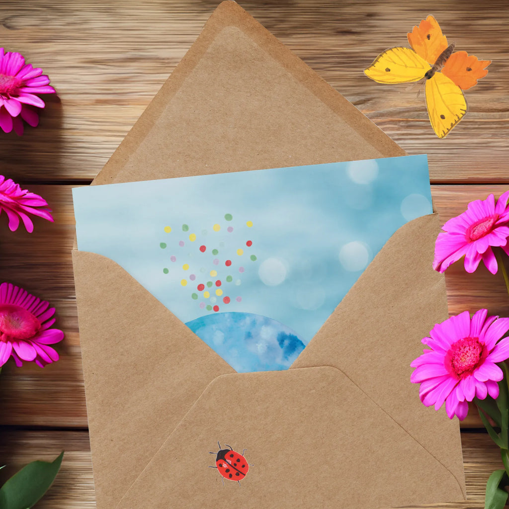 Deluxe Card whale confetti Geburtstagskarte, Karte, Hochwertige Grußkarte, Glückwunschkarte, Hochwertige Klappkarte, Hochzeitskarte, Grußkarte, Einladungskarte, Klappkarte, Meerestiere, Meer, Urlaub, Neustart, Diät, Konfetti, Wal, Trennung, Geburtstag, Motivation, Abnehmen, Neuanfang, Lebensabschnitt, Wale