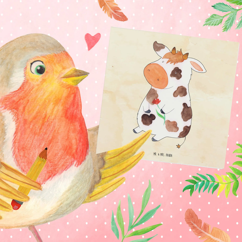 Deluxe Karte Kuh Karte, Einladungskarte, Hochwertige Grußkarte, Hochwertige Klappkarte, Glückwunschkarte, Grußkarte, Klappkarte, Geburtstagskarte, Hochzeitskarte, Bauernhof, Hoftiere, Landwirt, Landwirtin, Flausen, Kuh, Hof, Milch, Milchkuh, Spruch, Kühe, Träume, Motivtion, Magie