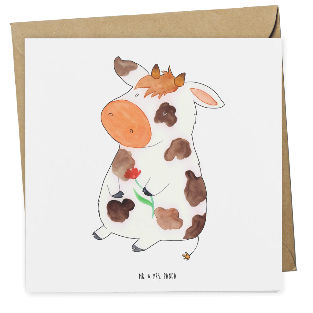 Deluxe Karte Kuh Karte, Einladungskarte, Hochwertige Grußkarte, Hochwertige Klappkarte, Glückwunschkarte, Grußkarte, Klappkarte, Geburtstagskarte, Hochzeitskarte, Bauernhof, Hoftiere, Landwirt, Landwirtin, Flausen, Kuh, Hof, Milch, Milchkuh, Spruch, Kühe, Träume, Motivtion, Magie