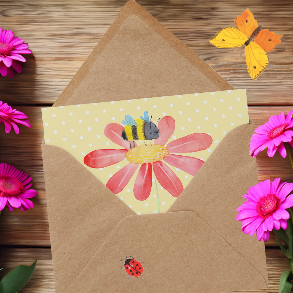 Deluxe Karte Hummel Blume Geburtstagskarte, Glückwunschkarte, Hochwertige Klappkarte, Hochwertige Grußkarte, Klappkarte, Karte, Einladungskarte, Hochzeitskarte, Grußkarte, Tiermotive, Gute Laune, lustige Sprüche, Tiere, Natur, Biene, Hummeln, Feld, Wespe, Flauschig, Blume, Hummel