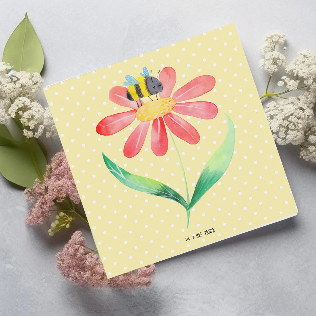 Deluxe Karte Hummel Blume Geburtstagskarte, Glückwunschkarte, Hochwertige Klappkarte, Hochwertige Grußkarte, Klappkarte, Karte, Einladungskarte, Hochzeitskarte, Grußkarte, Tiermotive, Gute Laune, lustige Sprüche, Tiere, Natur, Biene, Hummeln, Feld, Wespe, Flauschig, Blume, Hummel